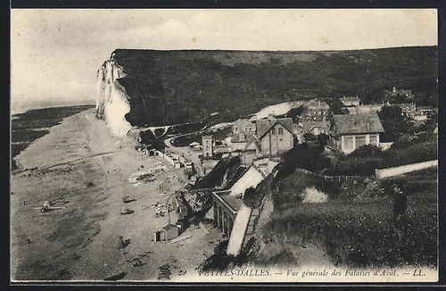 Cpa petites dalles vue - petites-dalles,,