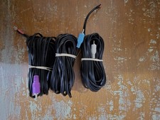 (3) Bose Jewel Speaker Cables Acoustimass  20 Ft.  Each Speaker Wire (L,R,C)