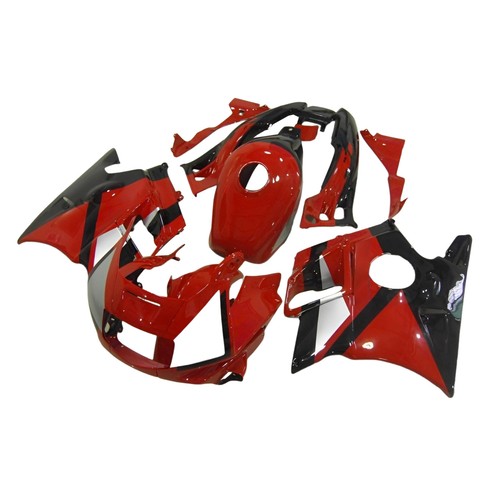 Red silver black abs - red,