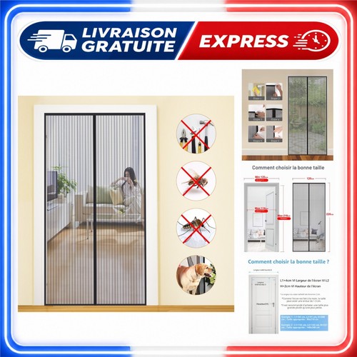 Mycarbon moustiquaire porte - moustiquaire,