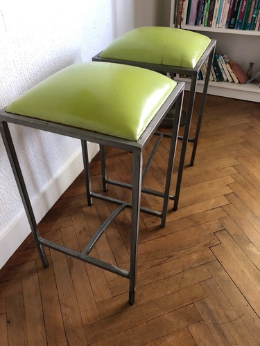 Tabourets bar vintage - tabourets, de