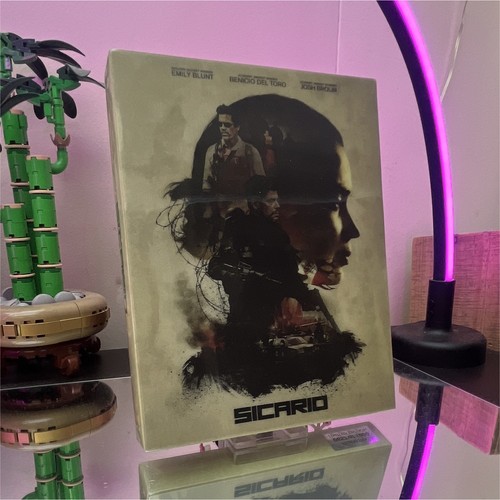 Sicario blu ray - steelbook, fac