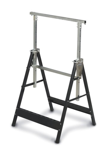 Tréteau télescopique pliable