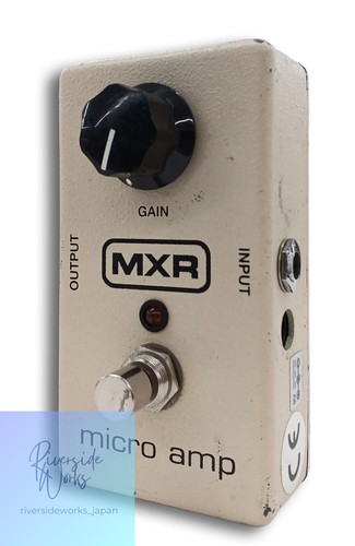 Pédale effets mxr micro amp - d'effets,