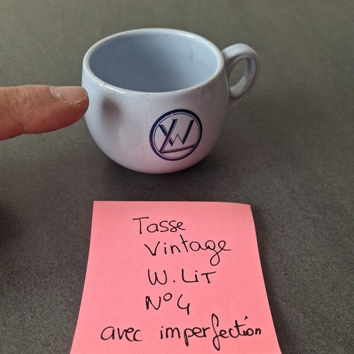 Tasse vintage wagons lits avec - tasse,