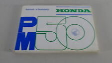 1973 Honda Camino PM 50 Carnet D'Entretien/Onderhouds-en Warranty Buekje
