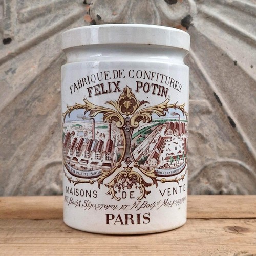 Ancien pot confitures - de,