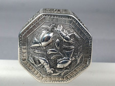 Chine ancienne boite argent