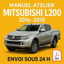 Manuel Atelier Mitsubishi L200