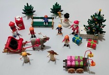 LOT PLAYMOBIL TRAÎNEAU DU