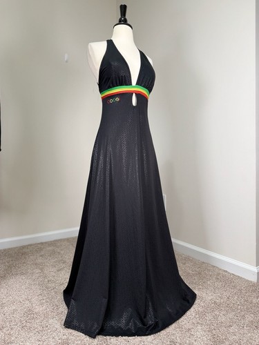 Coogi halter maxi - coogi, black