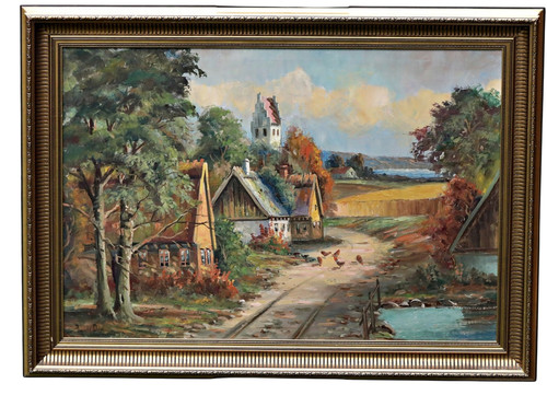 Ingolf due grand tableau - due, huile