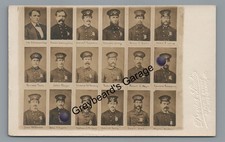 RPPC CdVs of POLICE Officers WILKES BARRE PA Luzerne County Real Photo Postcard