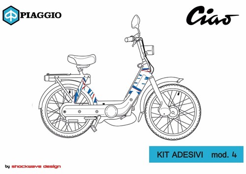 Graphiques adhésif piaggio - graphiques,