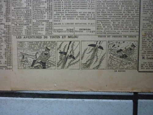 Tintin journal soir num - /, le