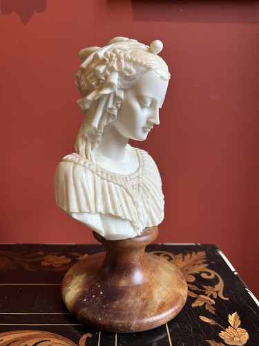 Buste statue albâtre onyx - buste,