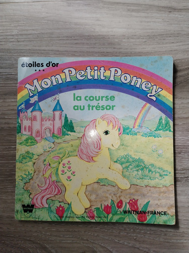 Livre mon petit poney la - poney,