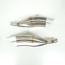 Paire Silencieux échappement