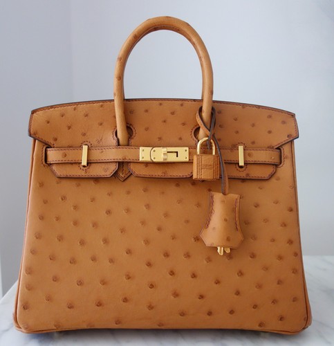 Sac hermes birkin autruche - sac,