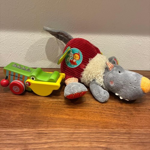 Lilliputiens plush wooden - , toy