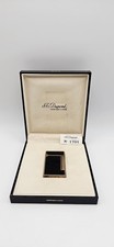 Briquet de poche S.T. Dupont – Laque de Chine noire, plaqué or