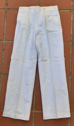 Pantalon pont blanc - blanc, ancien