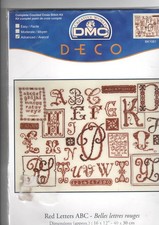 point de croix kit ABC sur lin