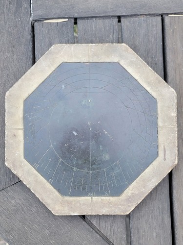 Ancien cadran solaire table - solaire,