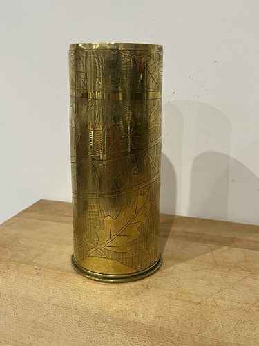 Douille obus gravée art - gravée,