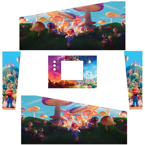 Stickers super mario bros - mario, 3d