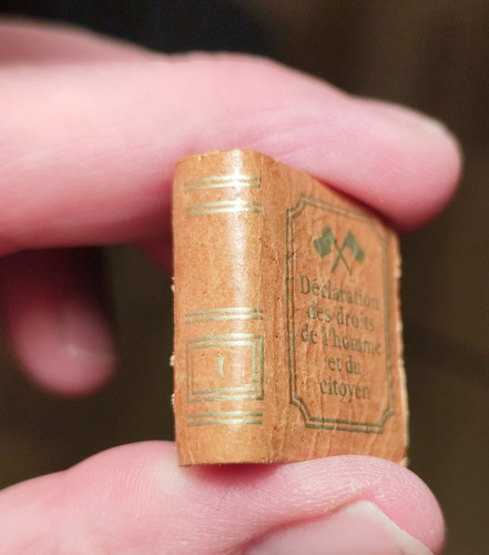 Rare livre miniature - livre,