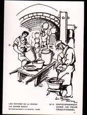 LA BORNE / HENRICHEMONT (18) POTTER with Traditional OVEN / illustrated André ROZAY