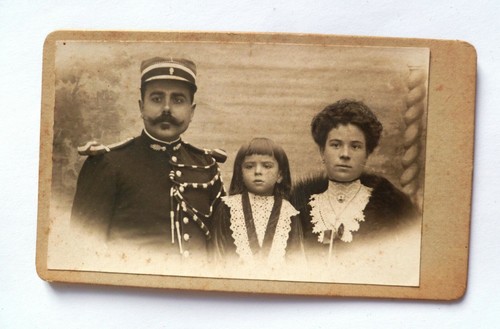 Photo cdv gendarme bab - gendarme, oued