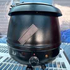 Commercial Electric Soup Kettle Warmer Countertop Food Warmer Pot Restaurant New