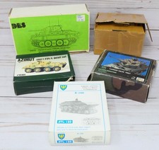 PARTS ONLY 5 x Resin Military Armor Kits, Kit Bashing, Verlinden Azimut Des 1/35