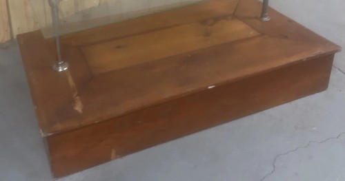 115x65cm socle bois estrade - socle,