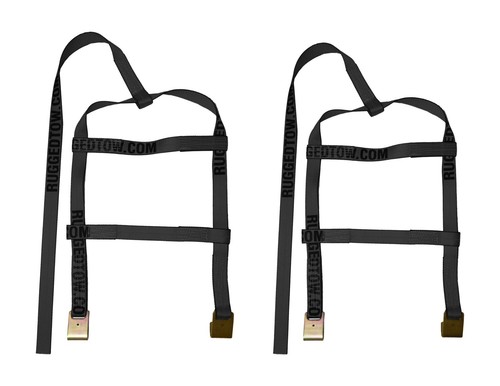 Black demco tow dolly straps - tow,