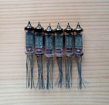 6 X IV-3 Soviet VFD Nixie Tubes. NEW. 100 % testé. NOS.