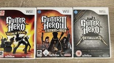 Lot Wii Guitar hero -