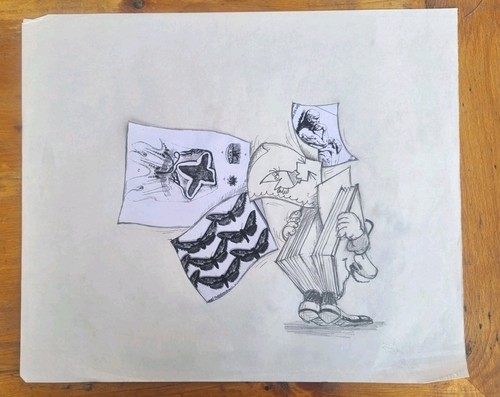 Tardi dessin croquis au - dessin,, croquis,
