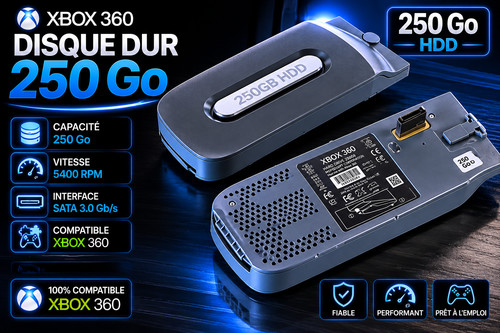 Disque dur xbox - 250, go