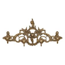4 Seater Brass Hooks Baroque Coat Holder Coat Holder