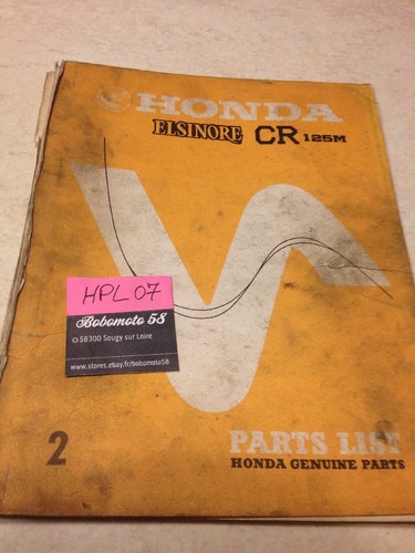 Honda cr125m cr125 elsinore - honda, m