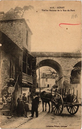 Cpa auray vieilles - cpa,
