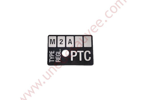 Plaque identification bloc - plaque,