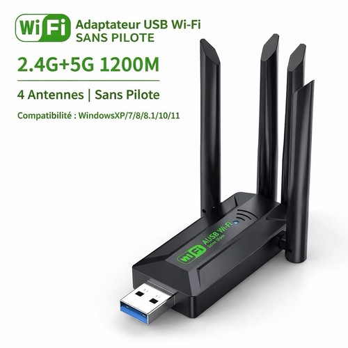 Clé wifi usb wireless - clé,