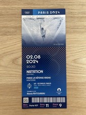 Paris souvenir ticket 2024