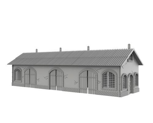Grande gare hangar remise - grande,