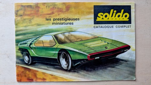 Solido catalogue 1969 - solido, 1:43