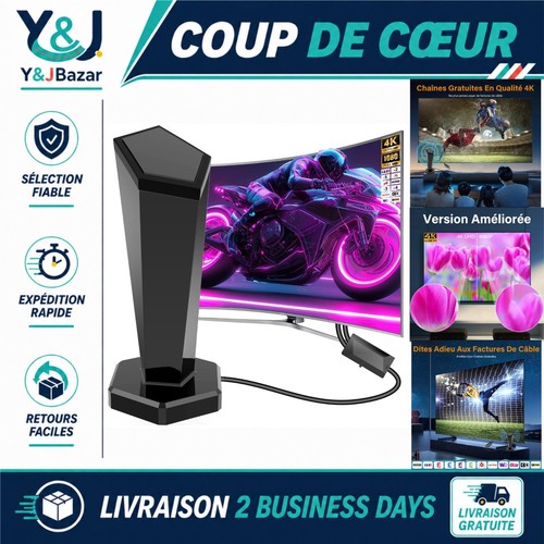 Antenne intérieure tnt hd - antenne,